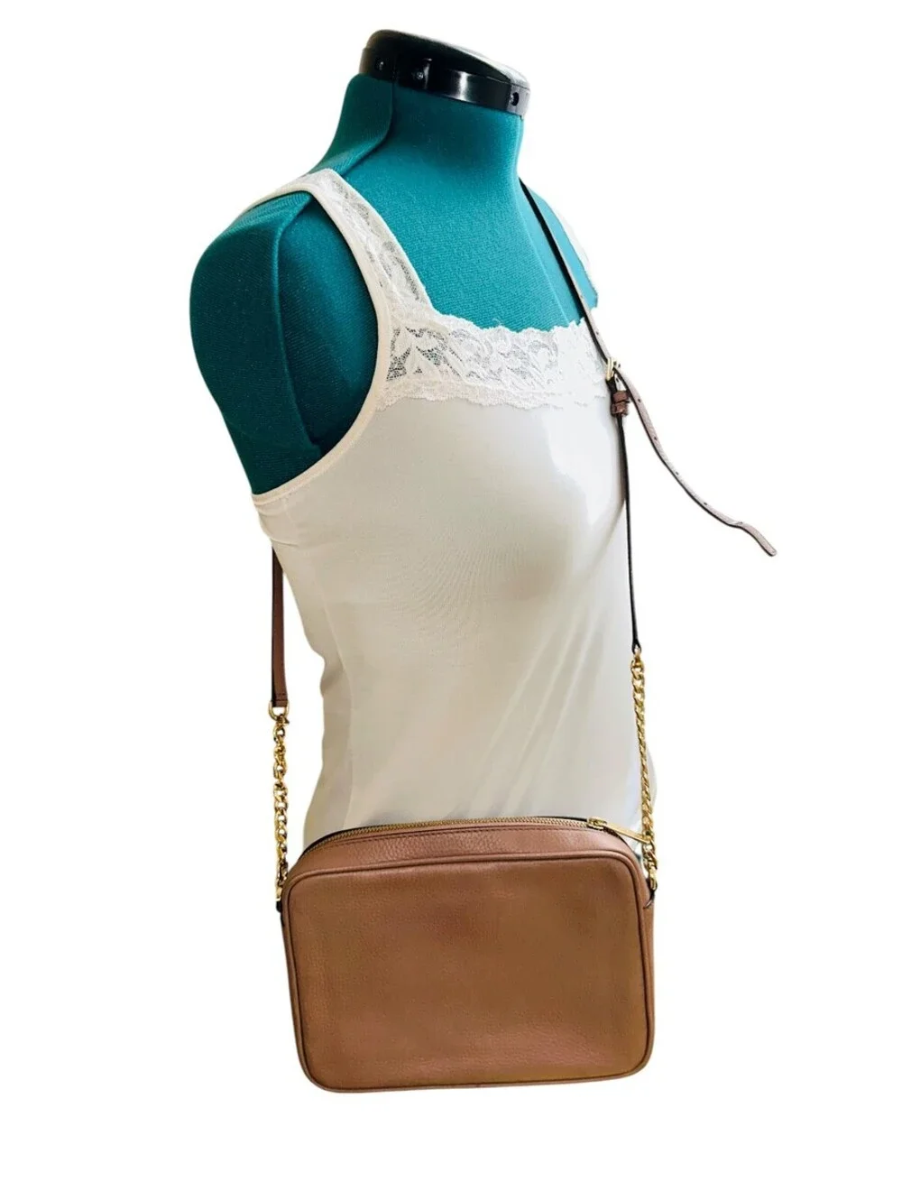 Michael Kors Pink Blush Jet Set Fulton Crossbody